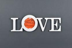 Фоторамка 10x10 Dekkor "Love" W w/box