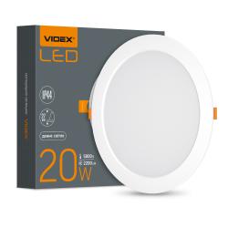 Світильник LED накладний квадрат Videx 12W 5000K