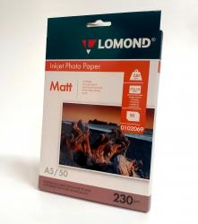 Фотопапір Lomond Matt 14.8x21 (А5) 230  50л.