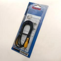 Шнур T1 RCA - T1 RCA 1м Hama 43140