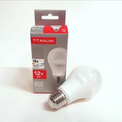 Лампа LED Titanum E27 A60 10W 4100K 12V