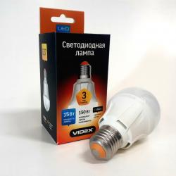 Лампа LED VIdex E27 A60 15W 3000K 220V Лампа LED VIdex E27 A60 15W 3000K 220V