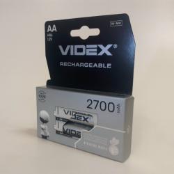 Акумулятор Videx HC6/AA Ni-MH 2700mAh 2bl