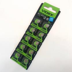 Батарейка Videx AG11/LR58/LR721 10bl