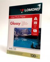 Фотопапір Lomond Glossy 21x29.7 (А4) 130 25л.