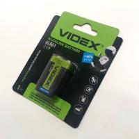 Батарейка Videx 6LR61/крона 9V/1bl/10